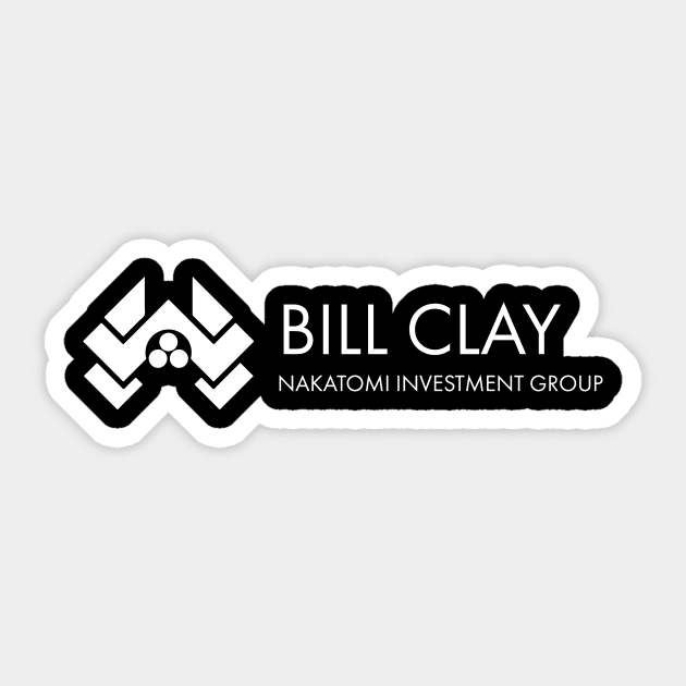 Bill Clay Sticker by 3Zetas Digital Creations